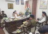 सहारनपुर में मंडलायुक्त डॉ. रूपेश कुमार ने होली एवं ईद से पूर्व कानून व्यवस्था की समीक्षा बैठक की