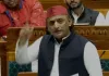 लोकसभा में अखिलेश का तीखा हमला: 'जिन्होंने गोलियां चलवाईं, वे राम मंदिर बनवा रहे हैं'