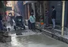 खतौली में पुलिस के कड़े पहरे में हुआ गली का निर्माण, दो वर्षों से चल रहे गुटबंदी के विवाद का हुआ अंत