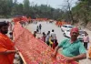 सहारनपुर में आस्था का सैलाब! मां शाकंभरी के लिए निकली 900 फुट लंबी चुनरी