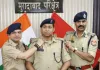 मुरादाबाद: डीआईजी और एसएसपी ने पिपिंग सेरेमनी में सीओ राजेश कुमार तिवारी को एएसपी पदोन्नति पर दी बधाई