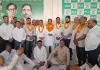 मुजफ्फरनगर: रालोद कोटे से सात सभासद नामित होने पर जश्न, पार्टी कार्यालय पर हुआ जोरदार स्वागत