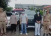 मेरठ NH-58 पर कारों से खतरनाक स्टंट! वायरल वीडियो ने खोली पोल, 3 आरोपी गिरफ्तार; 2 कारें सीज