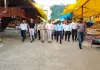 सहारनपुर: शाकम्भरी देवी मंदिर में नवरात्रि मेले की तैयारियां तेज, जिलाधिकारी ने किया निरीक्षण