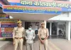 सहारनपुर में गश्त के दौरान शातिर अभियुक्त गिरफ्तार, कब्जे से अवैध छुरी बरामद