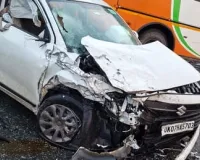 देवबंद (सहारनपुर): दिल्ली-देहरादून हाईवे पर कार दुर्घटना में 2 की मौत, 2 गंभीर घायल