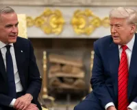 ट्रंप ने कनाडा पर 100 प्रतिशत टैरिफ लगाने की दी धमकी, तो मार्क कार्नी ने किया पलटवार 