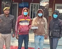 सहारनपुर में मोबाइल छिनैती के तीन आरोपी गिरफ्तार, चोरी का फोन बरामद