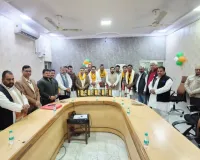 मुज़फ्फरनगर में ग्राम्य विकास बैंक के नवनिर्वाचित अध्यक्षों का जिला सहकारी बैंक में हुआ भव्य स्वागत