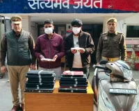 नोएडा: घरों और अस्पतालों से लैपटॉप चोरी करने वाले दो शातिर चोर गिरफ्तार, अवैध शस्त्र बरामद