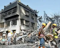 आनंदपुर अग्निकांड : अब तक आठ शव बरामद, मृतकों के परिजनों को आर्थिक सहायता की घोषणा