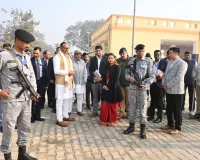 बागपत: उप मुख्यमंत्री बृजेश पाठक ने दुडभा बस स्टेशन का निरीक्षण किया, गुणवत्ता और सुरक्षा पर दिया जोर