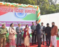 चौधरी चरण सिंह विश्वविद्यालय में कुलपति ने गणतंत्र दिवस पर युवाओं को राष्ट्र सेवा हेतु प्रेरित किया