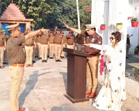 77वें गणतंत्र दिवस पर एसएसपी मुजफ्फरनगर द्वारा कैम्प कार्यालय पर ध्वजारोहण, जनपदभर में हर्षोल्लास के साथ मनाया गया राष्ट्रीय पर्व