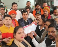 गाजियाबाद में UGC नियमों के विरोध में करणी सेना और स्वर्ण समाज का प्रदर्शन