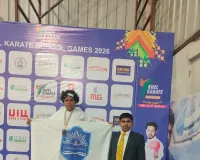 मुजफ्फरनगर की छात्रा आध्या ने राष्ट्रीय कराटे प्रतियोगिता में जीता कांस्य पदक