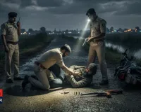 मुज़फ्फरनगर पुलिस का बड़ा धमाका: 31 मुकदमों वाला 'कोबरा' दबोचा,  गंगनहर पटरी पर लिया घेरे में 