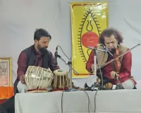 मुजफ्फरनगर: स्पिक मैके कार्यक्रम में गूंजा उस्ताद जौहर अली के वायलिन का जादू