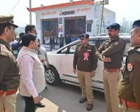 सहारनपुर में महाशिवरात्रि से पहले एसएसपी ने बरसी तीतरों के प्राचीन शिव मंदिर का किया निरीक्षण