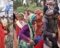 यूपी के ललितपुर में सैकड़ों महिला–पुरुषों ने संभाली कमान,“शराब ठेका बना युद्ध का मैदान