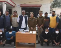 नोएडा: जीपीएस जैमर से लग्जरी कार चोरी करने वाले 6 अंतरराज्यीय वाहन चोर गिरफ्तार