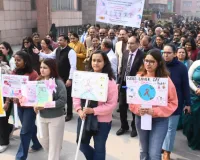 नोएडा: ‘यूनाईटेड बाइ यूनिक’ थीम पर विश्व कैंसर जागरूकता दिवस-2026 पर रैली और व्याख्यान सत्र आयोजित