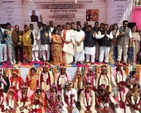 नोएडा: वेलेंटाइन डे पर 25 कन्याओं का ओपा सेवा फाउंडेशन द्वारा सामूहिक विवाह