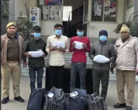 नोएडा: उड़ीसा से गांजा तस्करी कर रहे 4 अंतर्राज्यीय तस्करों को पुलिस ने गिरफ्तार, 30 किलो बरामद