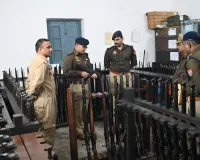 सहारनपुर में एसएसपी ने रिजर्व पुलिस लाइन का किया निरीक्षण, सुरक्षा व व्यवस्थाओं पर दिए निर्देश