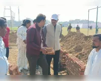 मुजफ्फरनगर में स्टेडियम निर्माण में 'भ्रष्टाचार' देख आगबबूला हुए डीएम उमेश मिश्रा, जेई की रोकी तरक्की, ठेकेदार की पेमेंट काटने का हंटर