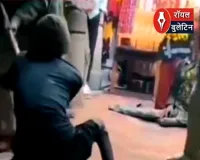 दरोगा लाठी चलाए, दिव्यांग इज्जत बचाए! विंध्याचल धाम में वर्दी की बर्बरता का वीडियो वायरल