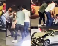 गाजियाबाद में रूह कंपा देने वाला रोडरेज: NH-9 पर दबंगों का तांडव, युवक को बेरहमी से पीटने के बाद 50 मीटर तक घसीटा