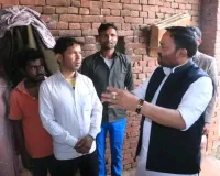 मुजफ्फरनगर: सठेड़ी हादसे के पीड़ितों से मिले कैबिनेट मंत्री अनिल कुमार, परिजनों को बंधाया ढांढस