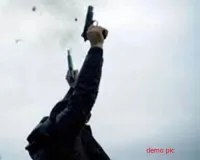  हर्ष फायरिंग के दौरान सिपाही घायल, रेफर