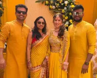 सिंगरौली में सात समंदर पार से आई दुल्हन, फ्रांस की शार्लोट ने संदीप संग लिए सात फेरे