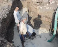 शामली: बीएसएनएल की खुदाई से मुख्य जल पाइपलाइन क्षतिग्रस्त, शहर में दिनभर जलापूर्ति बाधित