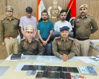 गुरुग्राम: ठगी के लिए विदेश में बैठे साइबर ठगों के तीन साथी काबू