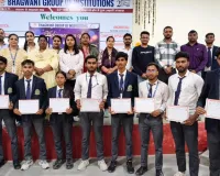 मुजफ्फरनगर के बीआईटी में गूँजा 'जय विज्ञान', चंद्रयान-3 और एआई की प्रस्तुतियों से छात्रों ने दिखाया दम