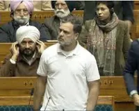 राहुल गांधी के बयान पर फिर हंगामा, 8 विपक्षी सांसद पूरे सत्र से निलंबित, लोकसभा की कार्यवाही दिनभर के लिए स्थगित