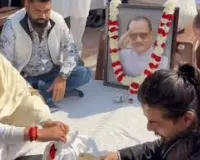 दिवंगत राष्ट्रवादी नेता अजीत पवार की अस्थियों का हरिद्वार में विसर्जन