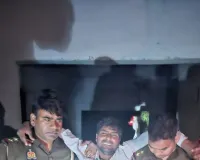 मेरठ में थाना किठौर पुलिस की मुठभेड़, गोतस्कर घायल और मांस व हथियार बरामद