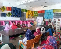 सीसीएसयू के उन्नत भारत अभियान के तहत भदौरा गांव में महिलाओं व बच्चों के लिए मानसिक स्वास्थ्य कार्यशाला