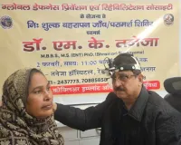 मुजफ्फरनगर: तनेजा हॉस्पिटल में बहरापन जांच शिविर का आयोजन, 72 बुजुर्गों ने कराया पंजीकरण