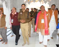 मेरठ: एसएसपी अविनाश पांडे ने औघड़ नाथ मंदिर में महाशिवरात्रि सुरक्षा का लिया जायजा