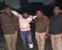मेरठ में 25 हजार का इनामी हत्यारोपी मुठभेड़ में गिरफ्तार, पैर में लगी गोली