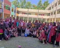 मुजफ्फरनगर में सेंट जेवियर्स ग्लोबल स्कूल रहकडा में होली की धूम, रंगों के साथ बिखरे भाईचारे के रंग
