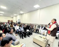 रामपुर: भाजपा की बजट चौपाल में गूंजी आत्मनिर्भर भारत की गूंज, विधायक आकाश सक्सेना ने गिनाईं खूबियां