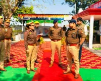अमरोहा एसपी अमित कुमार आनंद ने किया रजबपुर थाने का वार्षिक निरीक्षण, सराहनीय कार्य करने वाले ग्राम प्रहरियों को किया सम्मानित