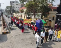 मुरादाबाद में स्वच्छ वार्ड प्रतियोगिता 2026 के तहत निकली भव्य जनजागरूकता रैली