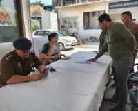 अमरोहा: थाना समाधान दिवस में डीएम व एसपी ने सुनीं जन समस्याएं, त्वरित निस्तारण के निर्देश